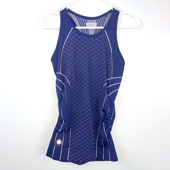 Athleta Finish Fast Line Tank Navy S - Picture 3 of 7